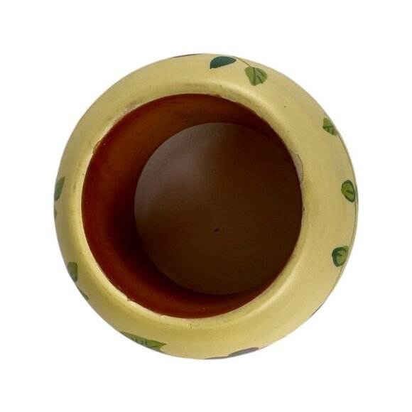 KEMP & BEATLEY Hand Painted Wood Napkin Rings French Provincial Apple Grape *12* - Picture 4 of 10